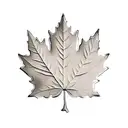 MAPLE LEAF tattoo design idea