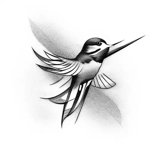 Swallow Bird tattoo design idea
