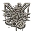 railroad nail tattoo design idea