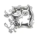 chihuahuas adventure time art  tattoo design idea