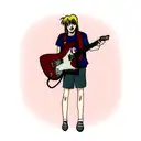 kurt cobain tattoo design idea