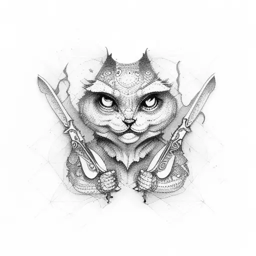 matrix with spoon  tattoo design idea