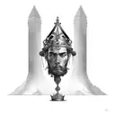 Heavy is the head that wears the crown tattoo design idea