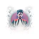 the man in the arena  tattoo design idea