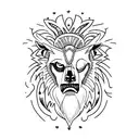 lobo tattoo design idea