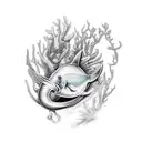 sea animals  tattoo design idea
