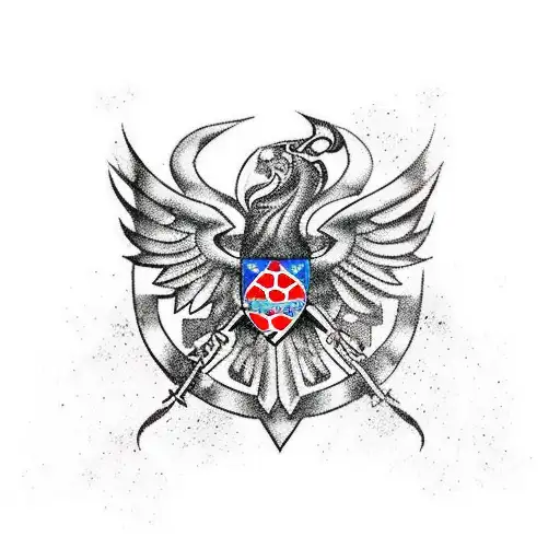 turkic paganism aggressive far right nationalism anti-islamic tattoo design idea