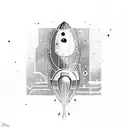 rocket from guardians of galaxy tattoo design idea