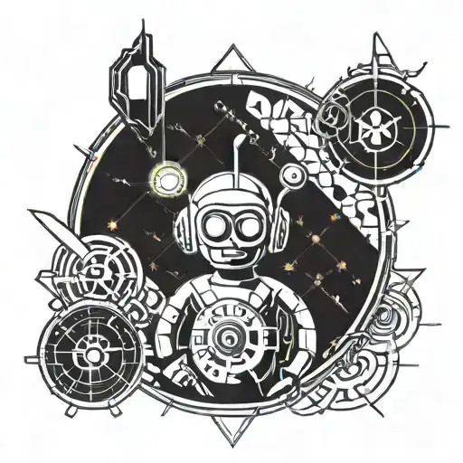 Teletubbies tattoo design idea