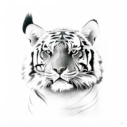 tigress tattoo design idea