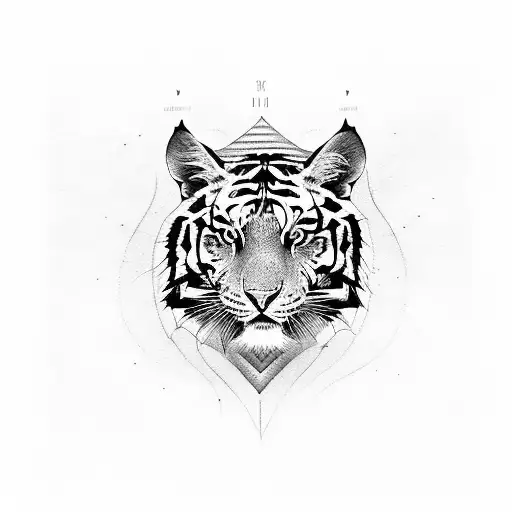 tigress tattoo design idea