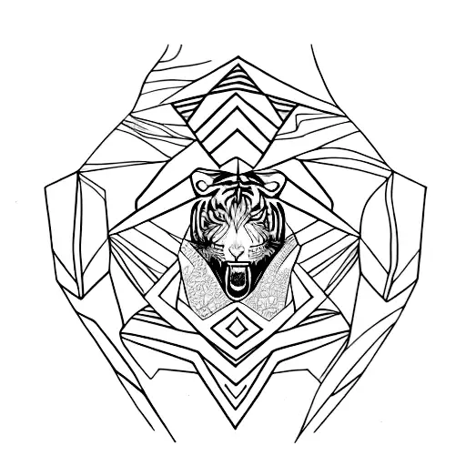 tigress tattoo design idea