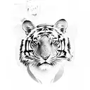 tigress tattoo design idea