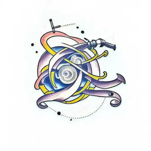 Science,  Literature, Nature, seven  tattoo design idea