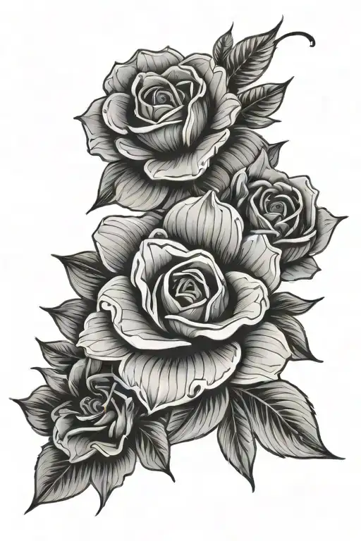 floral shoulder wrap   tattoo design idea