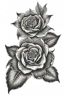 floral shoulder wrap   tattoo design idea