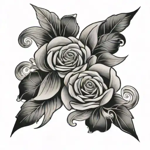 Never Fold Never Bend tattoo design idea