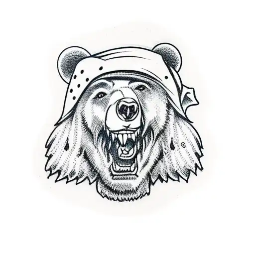 bear Dracula castle Vlad Dracula  tattoo design idea