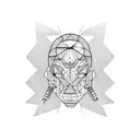 car headlight tattoo design idea