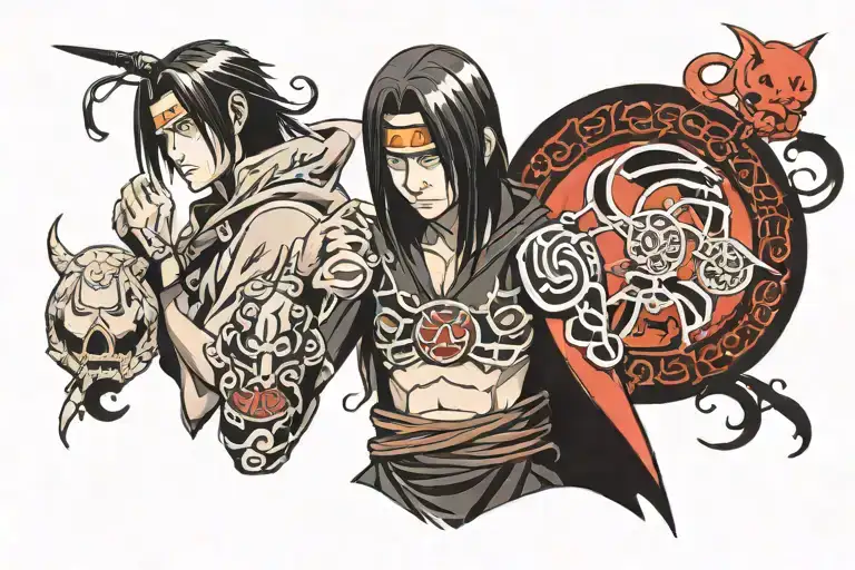 anime itachi uchiha tattoo ideas tattoo design idea
