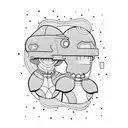 futurama lesbians tattoo design idea