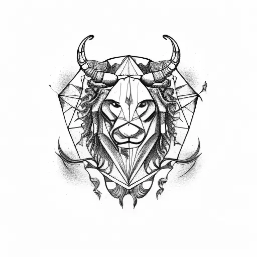 leo scorpio pisces tattoo design idea