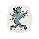 keith haring tattoo design idea