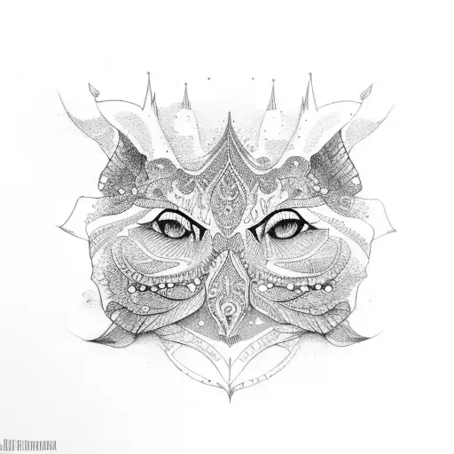 henna bands tattoo design idea