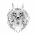 henna bands tattoo design idea