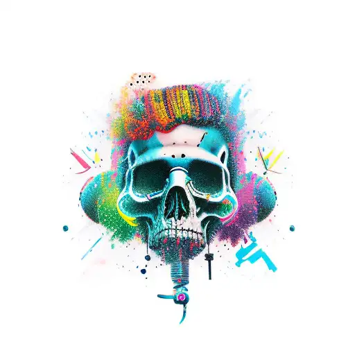 Uzi  tattoo design idea