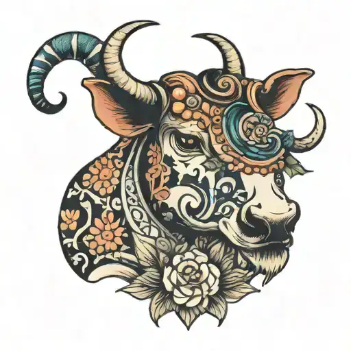 Larah's Anal Cow tattoo design idea