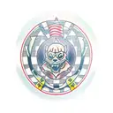  checkered flag  tattoo design idea