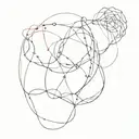 B E N T O N overlapping each other tattoo design idea