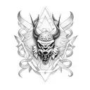 Semper fortis  tattoo design idea