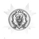 "Semper fortis" tattoo design idea