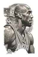 kobe bryant tattoo design idea