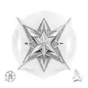 estrella tattoo design idea