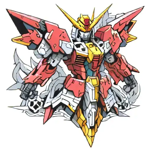gundam tattoo design idea