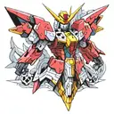 gundam tattoo design idea