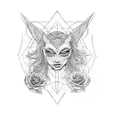 hecate tattoo design idea