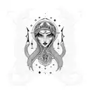 hecate tattoo design idea