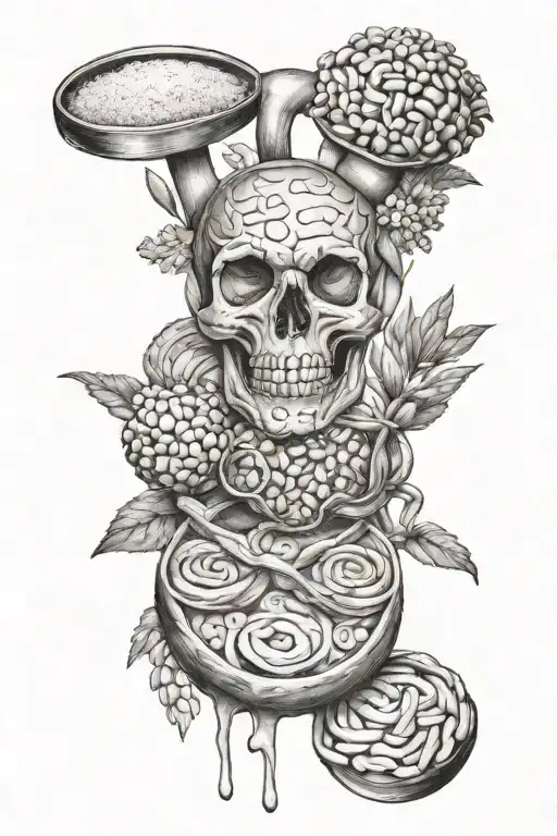 gluten free tattoo design idea