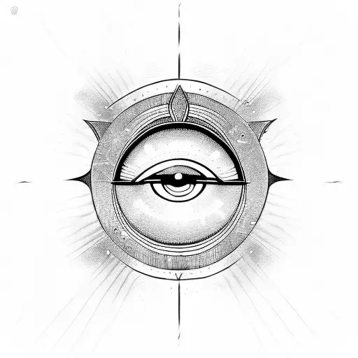 Eye of Horus tattoo design idea
