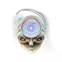 Dune I must not fear, fear is the mind killer tattoo design idea