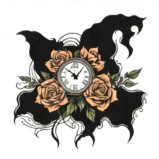 "even if you are not ready for the day, it cannot always be night" tattoo design idea