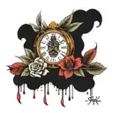 "even if you are not ready for the day, it cannot always be night" tattoo design idea