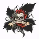 "even if you are not ready for the day, it cannot always be night" tattoo design idea