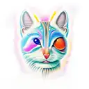 Nutcracker Lisa Frank tattoo design idea