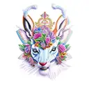 Nutcracker Lisa Frank tattoo design idea