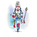 Nutcracker tattoo design idea